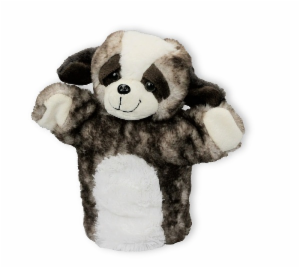 Handpuppe Hund Stofftier Fuffi 26cm – Kuscheltier Welpe- Plüschtier – Schmusetier – Super Soft Plüsch