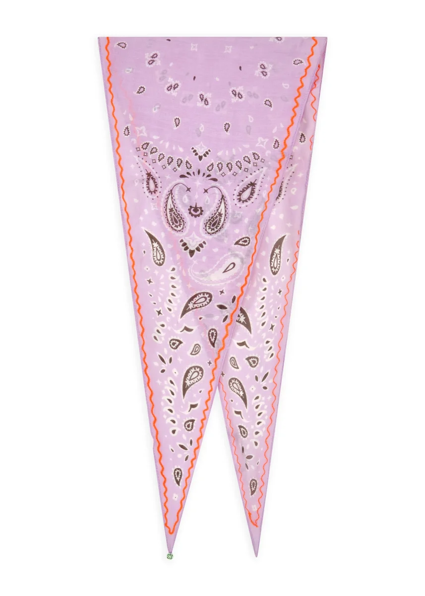 Rhombus aus Baumwolle-Seide-Mix im Bandana-Design – Bild 3