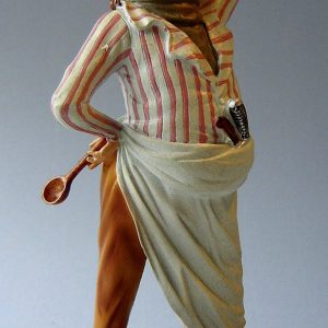 Honoré Daumier Skulptur Gastwirt – Gastronom Museums Skulptur Restaurateur