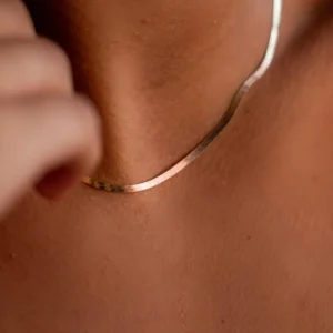 ITALIAN COLLIER ROSÉGOLD KETTE